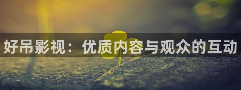 超碰在线免费窝窝：好吊影视：优质内容与观众的互动